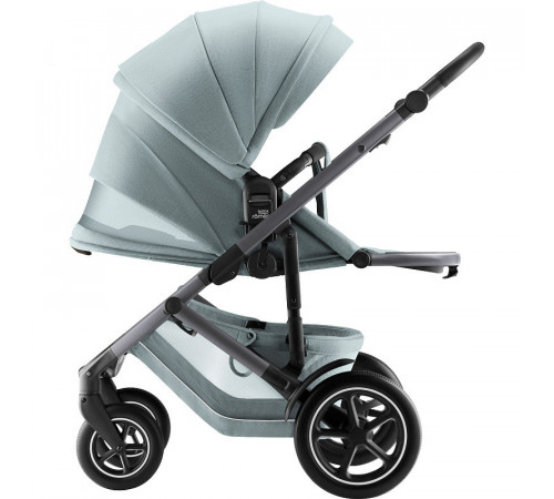 Коляска 3 в 1 Britax Roemer Smile 5Z Style и автокресло Baby-Safe Pro Classic Deep Black, Harbor Blue