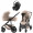 Коляска 3 в 1 Britax Roemer Smile 5Z Style и автокресло Baby-Safe Pro Classic Deep Black, Teak