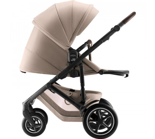 Коляска 3 в 1 Britax Roemer Smile 5Z Style и автокресло Baby-Safe Pro Classic Deep Black, Teak