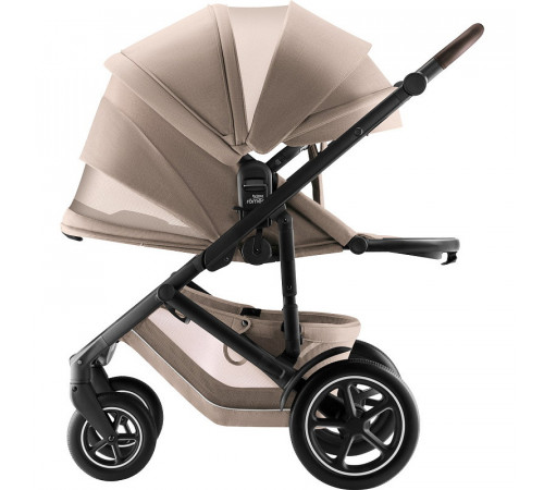 Коляска 3 в 1 Britax Roemer Smile 5Z Style и автокресло Baby-Safe Pro Classic Deep Black, Teak