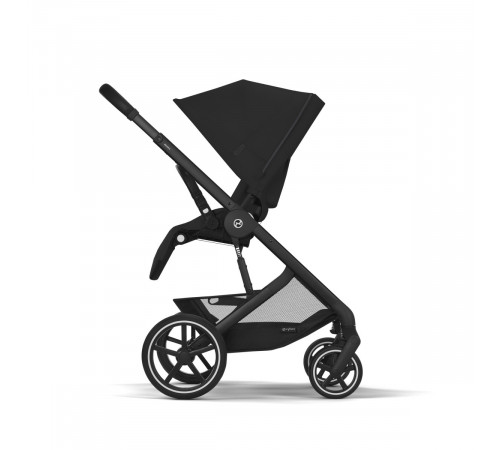 Коляска 2 в 1 Cybex Balios S Lux BLK 2025 (с дождевиками), Moon Black