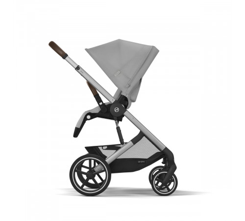 Коляска 2 в 1 Cybex Balios S Lux SLV 2025 (с дождевиками), Stone Grey