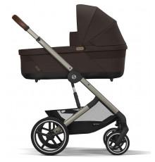 Коляска 2 в 1 Cybex Balios S Lux TPE 2025 (с дождевиками), Chocolate Brown