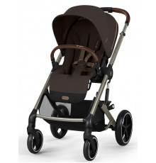 Коляска прогулочная Cybex Balios S Lux TPE 2025, Chocolate Brown (с дождевиком)