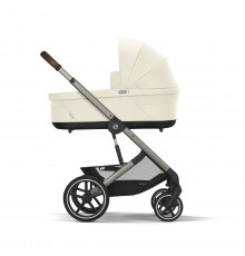 Коляска 2 в 1 Cybex Balios S Lux TPE 2025 (с дождевиками), Seashell Beige