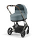 Коляска 2 в 1 Cybex Balios S Lux TPE 2025 (с дождевиками), Stormy Blue 