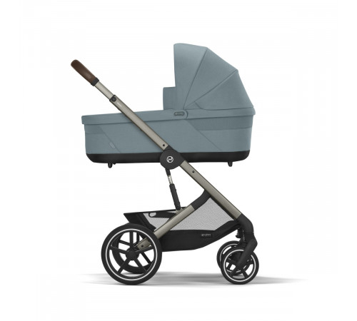 Коляска 2 в 1 Cybex Balios S Lux TPE 2025 (с дождевиками), Stormy Blue 