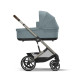 Коляска 2 в 1 Cybex Balios S Lux TPE 2025 (с дождевиками), Stormy Blue 