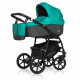 Коляска 2 в 1 Riko Basic Bella, 03 (Cерый - Малахит)