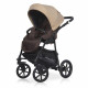 Коляска 3 в 1 Riko Basic Bella, 07 (Коричневый / Бежевый)