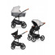 Коляска 3 в 1 Riko Basic Bella Life, 01 - Grey Fox