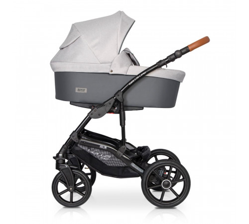Коляска 2 в 1 Riko Basic Bella Life, 01 - Grey Fox (Серый)