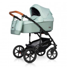 Коляска 2 в 1 Riko Basic Bella Life, 02 Basil (Мятный)