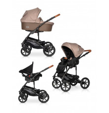 Коляска 3 в 1 Riko Basic Bella Life, 05 - Mokka