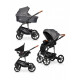 Коляска 3 в 1 Riko Basic Bella Life, 06 - Anthracite
