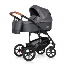 Коляска 2 в 1 Riko Basic Bella Life, 06 - Anthracite (Графит)