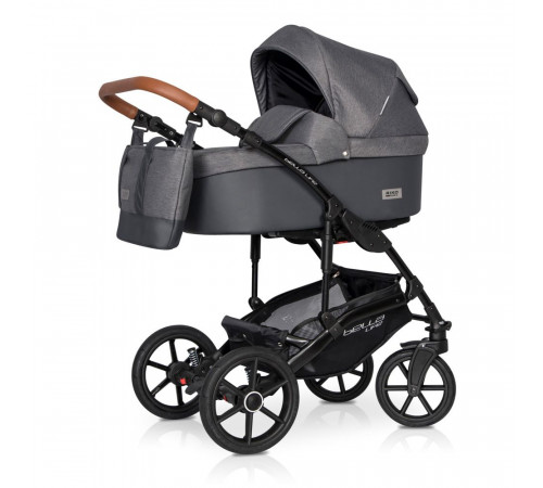 Коляска 2 в 1 Riko Basic Bella Life, 06 - Anthracite (Графит)