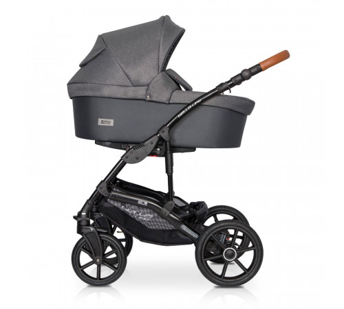 Коляска 2 в 1 Riko Basic Bella Life, 06 - Anthracite (Графит)