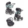 Коляска 3 в 1 Riko Basic Bella Pastel, 02 (Ментоловый) Коляска 3 в 1 Riko Basic Bella Pastel, 02 (Ментоловый)
