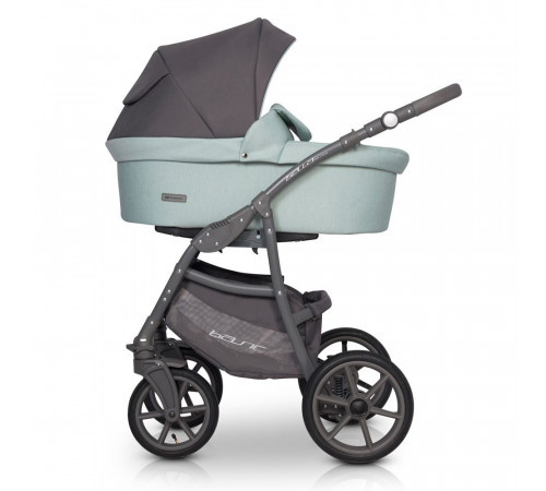 Коляска 3 в 1 Riko Basic Bella Pastel, 02 (Ментоловый)