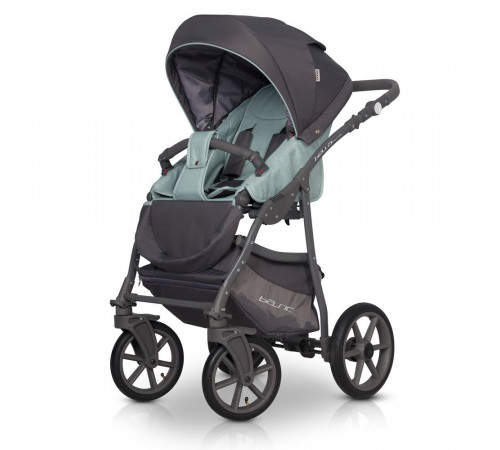Коляска 3 в 1 Riko Basic Bella Pastel, 02 (Ментоловый)