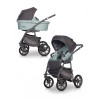 Коляска 2 в 1 Riko Basic Bella Pastel, 02 (Ментоловый)