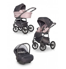 Коляска 3 в 1 Riko Basic Bella Pastel, 03 (Перламутровый)