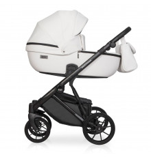 Коляска 2 в 1 Riko Basic Montana Ecco, 11 - White (Белый)
