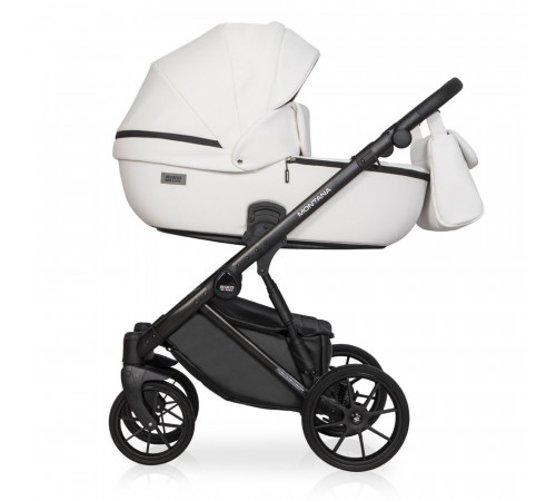 Коляска 3 в 1 Riko Basic Montana Ecco, 11 - White (Белый)