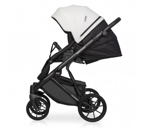 Коляска 3 в 1 Riko Basic Montana Ecco, 11 - White (Белый)