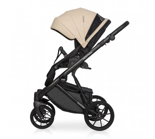Коляска 2 в 1 Riko Basic Montana Ecco, 15 - Ivory Beige (Бежевый)