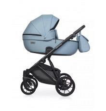 Коляска 2 в 1 Riko Basic Montana Ecco, 16 - Blue (Голубой)