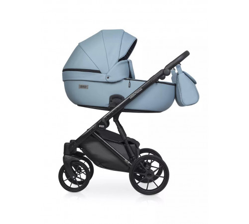 Коляска 2 в 1 Riko Basic Montana Ecco, 16 - Blue (Голубой)