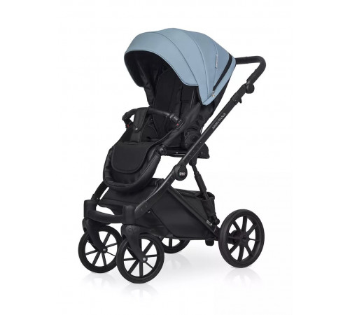 Коляска 2 в 1 Riko Basic Montana Ecco, 16 - Blue (Голубой)