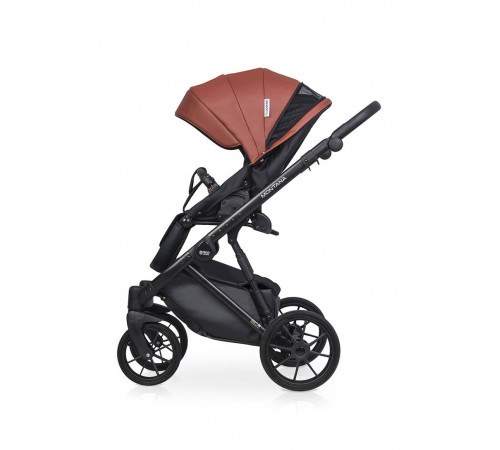 Коляска 3 в 1 Riko Basic Montana Ecco, 17 - Maroon (Красный) 