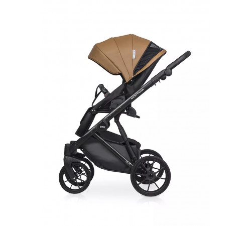 Коляска 2 в 1 Riko Basic Montana Ecco, 18 - Caramel (Коричневый)
