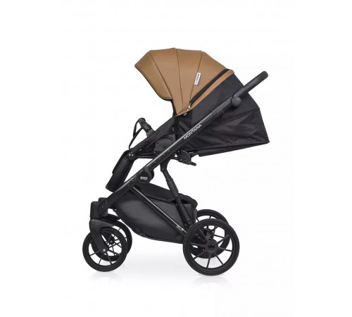Коляска 2 в 1 Riko Basic Montana Ecco, 18 - Caramel (Коричневый)
