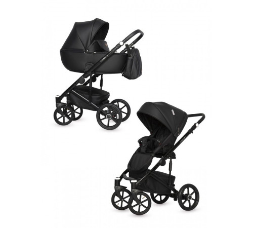 Коляска 3 в 1 Riko Basic Ozon, 06 (Черный)