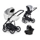 Коляска 3 в 1 Riko Basic Pacco, Grey Fox 05 (серый-белый)