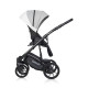 Коляска 3 в 1 Riko Basic Pacco, Grey Fox 05 (серый-белый)