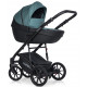 Коляска 3 в 1 Riko Basic Pacco, Lagoon 03 (Бирюзовый - Черный)