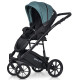 Коляска 3 в 1 Riko Basic Pacco, Lagoon 03 (Бирюзовый - Черный)
