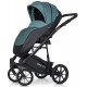 Коляска 3 в 1 Riko Basic Pacco, Lagoon 03 (Бирюзовый - Черный)