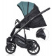 Коляска 3 в 1 Riko Basic Pacco, Lagoon 03 (Бирюзовый - Черный)