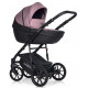 Коляска 3 в 1 Riko Basic Pacco, Pink 02 (Розовый - Черный)