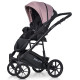 Коляска 3 в 1 Riko Basic Pacco, Pink 02 (Розовый - Черный)