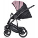 Коляска 3 в 1 Riko Basic Pacco, Pink 02 (Розовый - Черный)