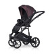 Коляска 3 в 1 Riko Basic Pacco, Plum 01 (Сливовый - Черный)