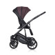 Коляска 3 в 1 Riko Basic Pacco, Plum 01 (Сливовый - Черный)