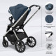 Коляска 2 в 1 Sweet Baby Vento, Silver Blue